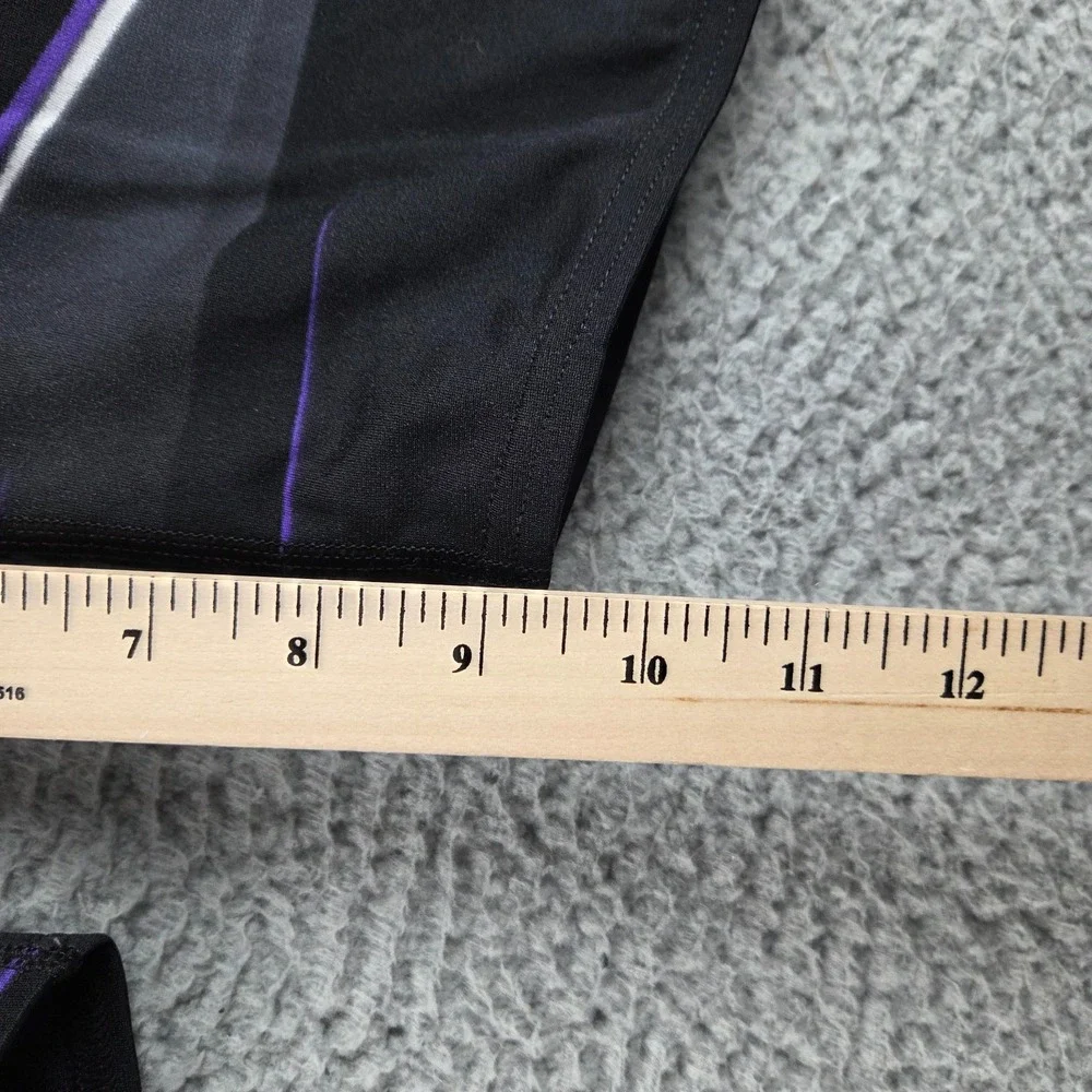 Speedo Endurance Plus Infinite Pulse Jammer Swimwear Size 34 Black Purple